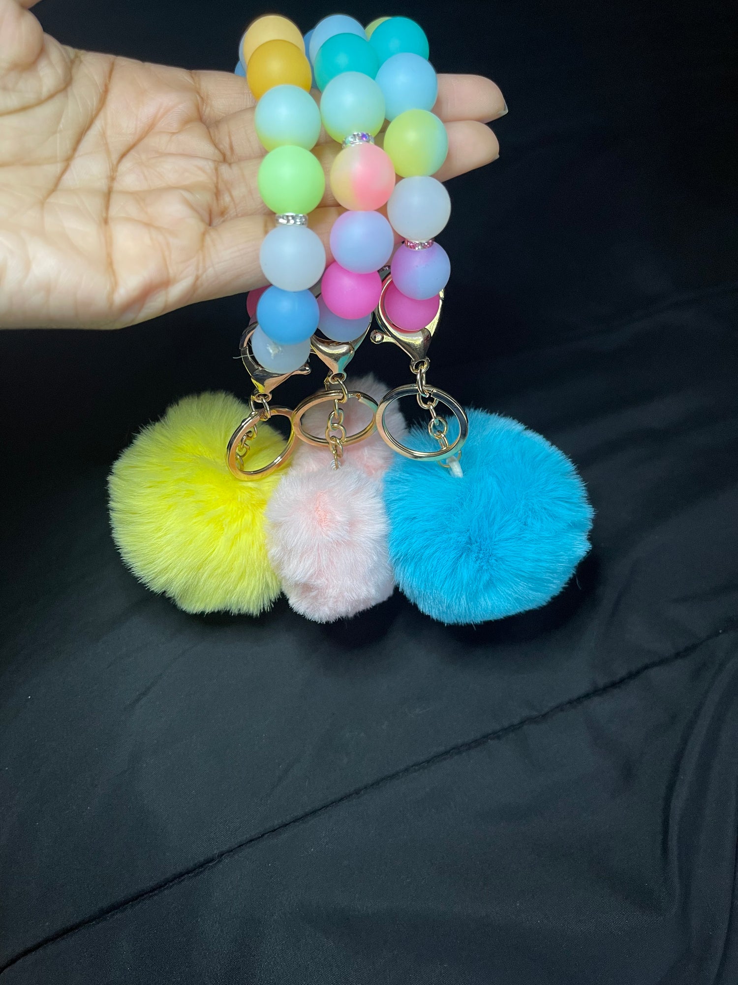 Beaded keychains